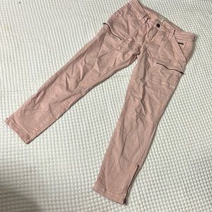 Joie Light Pink High Rise Park Skinny Jeans